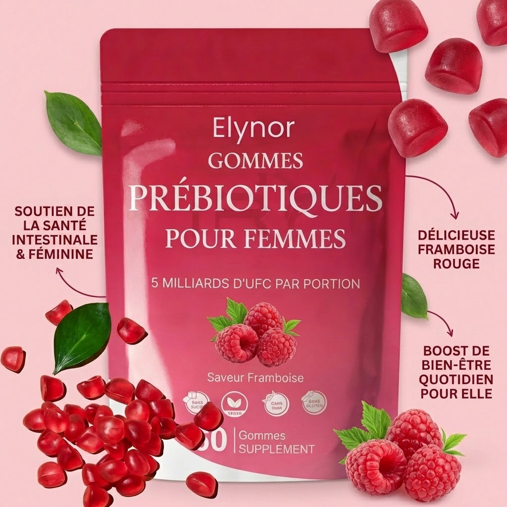 Elynor Gummies Probiotiques – Équilibre Intime
