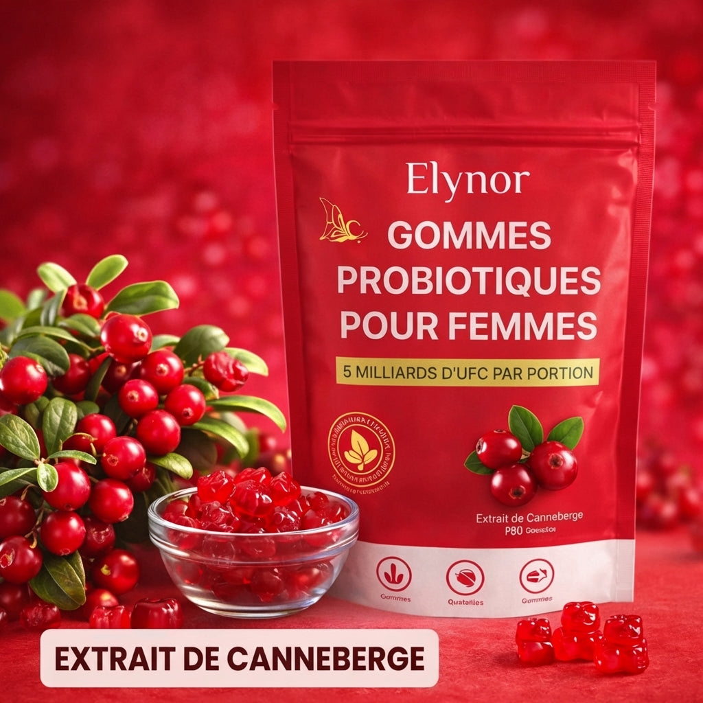 Elynor Gummies Probiotiques – Équilibre Intime