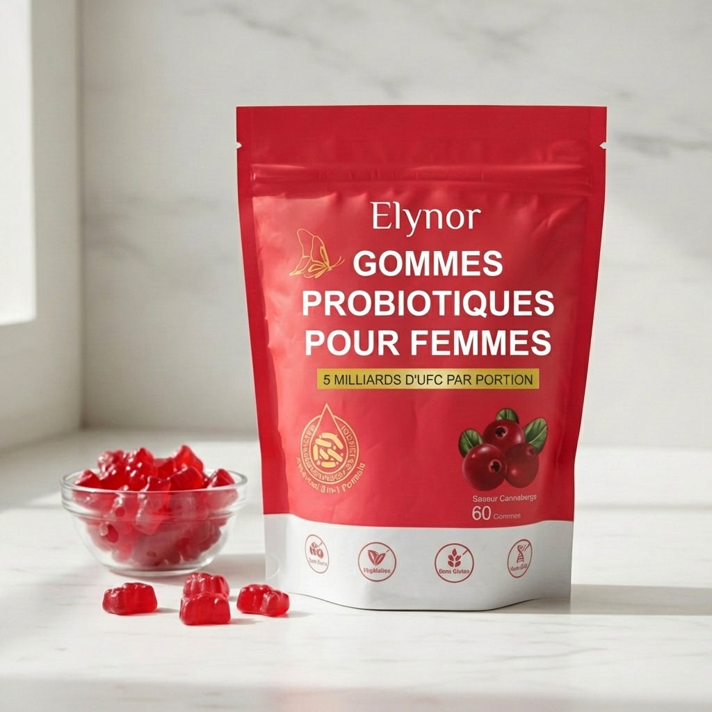 Elynor Gummies Probiotiques – Équilibre Intime